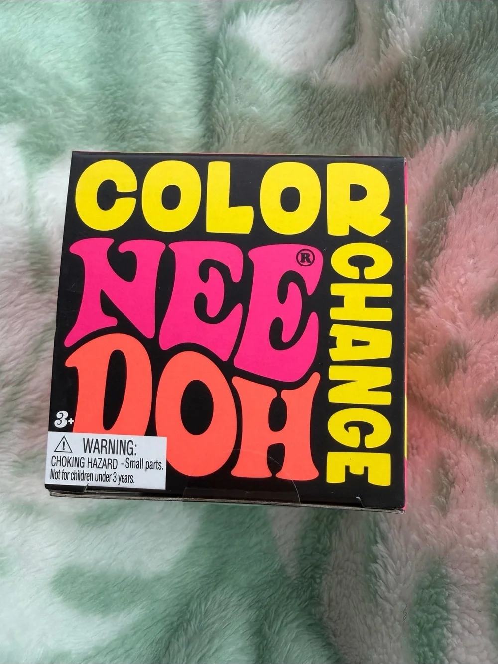 Needoh Color Change Pink to Purple